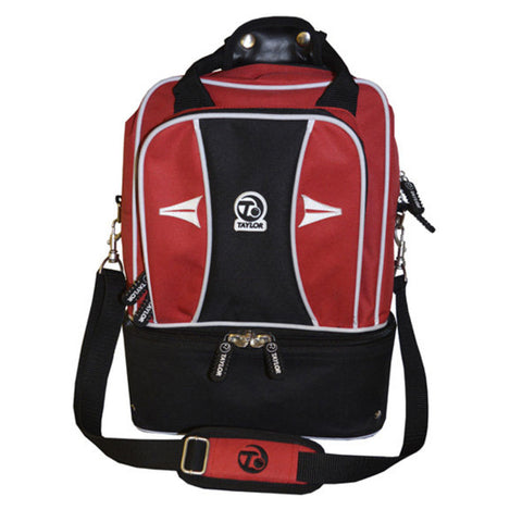 Taylor Bowls Double Decker Bowling Bag Red