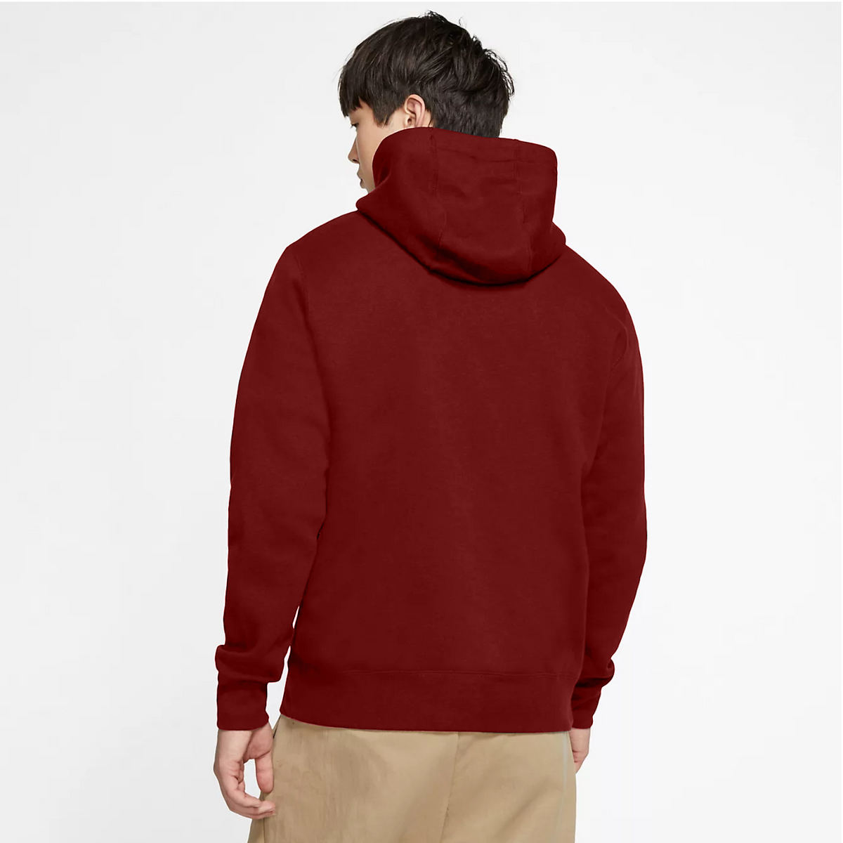 Kingdom GB Club Hooded Sweatshirt Hoodie Burgundy