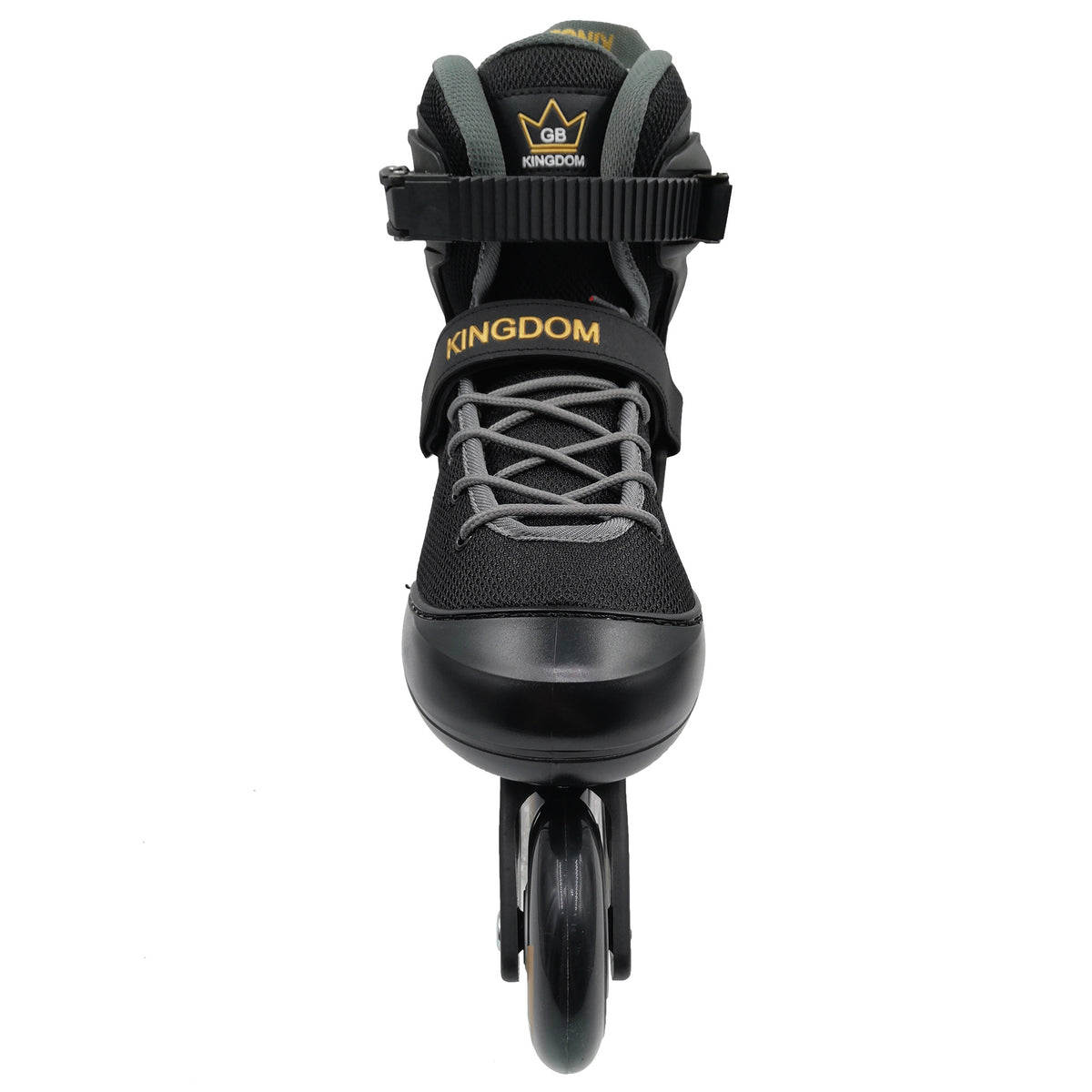 Kingdom GB R40 Rage Inline Roller Skates Black Gold