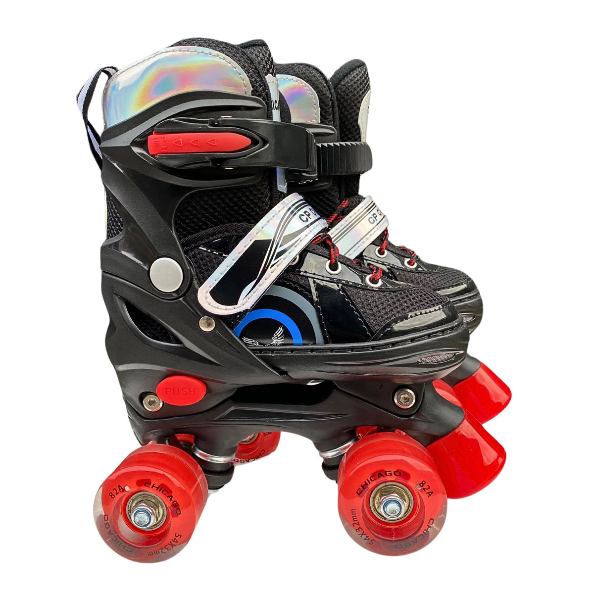 Kingdom GB Chicago Quad Roller Skates Kids Adjustable Children's Skating Boots