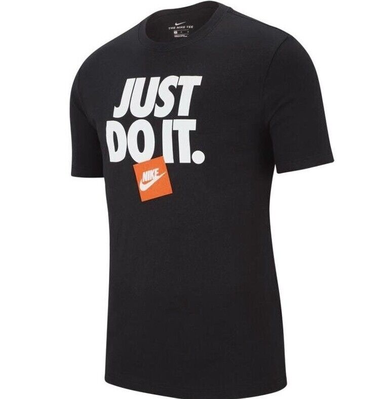 Nike JUST DO IT Mens Tee Shirt Cotton T-Shirt Casual Sports Creck neck