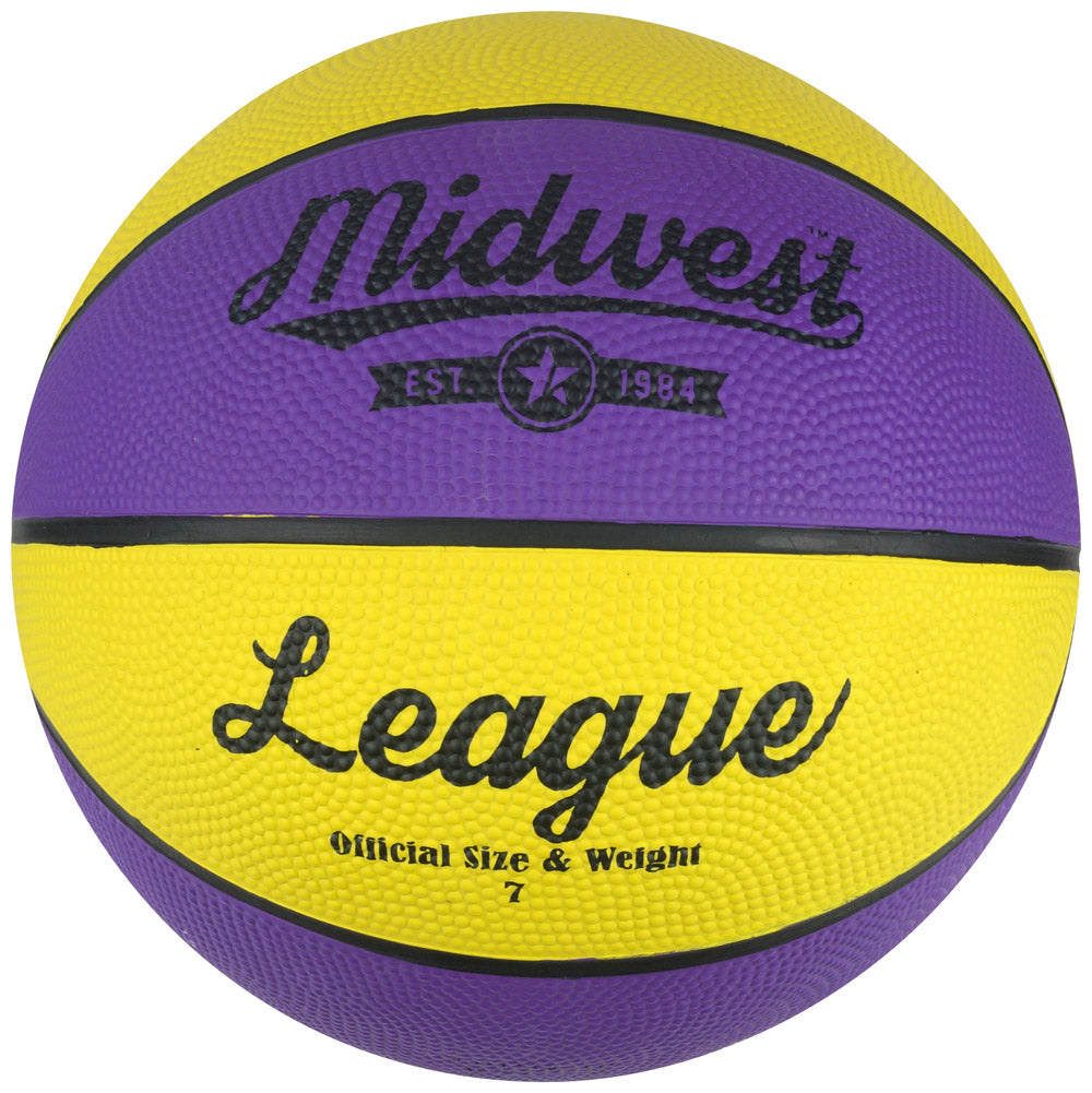 Midwest Pro League Basketball Purple/Yellow